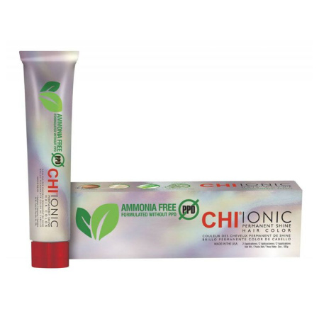 CHI Ionic 50-10N Coverage Plus Naturals - Крем-краска для закрашивания седины 90 г