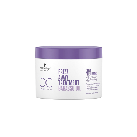 Schwarzkopf Bonacure Frizz Away Treatment - Разглаживающая маска 500 мл