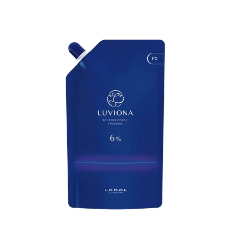 Lebel Luviona Oxy PX 6% - Оксидант для красителя Luviona 1000 мл