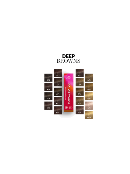 Wella Color Touch 4/71 - Тонирующая краска без аммиака шатен коричнево-пепельный 60 мл