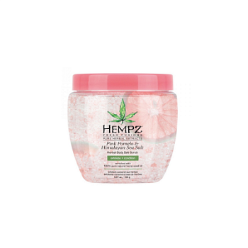 Hempz Pink Pomelo & Himalayan Sea Salt Herbal Body Salt Scrub - Скраб для тела Помело и Гималайская соль