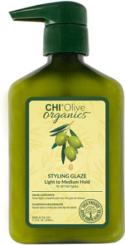 CHI Olive Organics Styling Glaze Light to Medium Hold - Гель-стайлинг средней фиксации