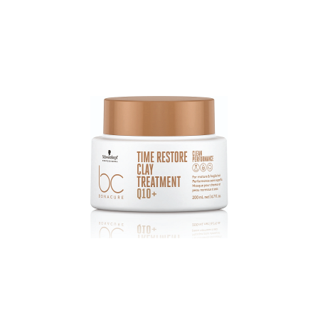 Schwarzkopf Bonacure Time Restore Clay Treatment - Маска-глина для зрелых и длинных волос 200 мл