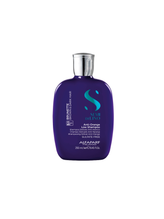 Alfaparf SDL Brunette Anti-Orange Low Shampoo - Шампунь антиоранжевый 250 мл