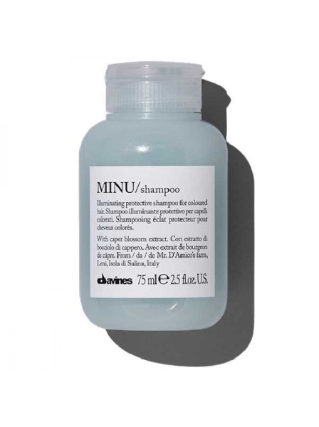 Davines Essential Haircare Minu Shampoo - Защитный шампунь для сохранения косметического цвета волос