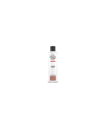 Nioxin System 3 Shampoo - Очищающий шампунь для окрашенных волос с тенденцией к истончению 300 мл