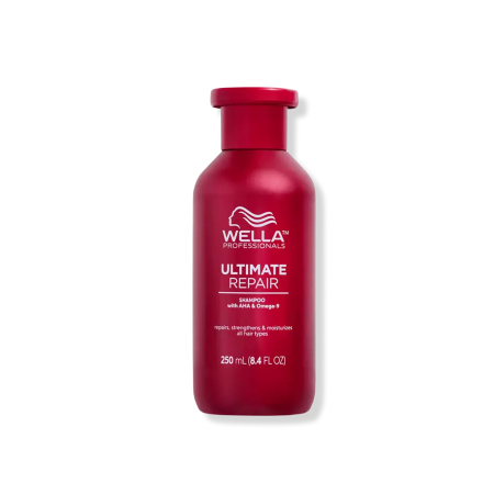 Wella Ultimate Repair Shampoo - Легкий крем-шампунь для поврежденных волос 250 мл