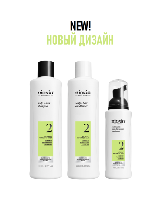 Nioxin System 2 Kit - Набор для натуральных истонченных волос