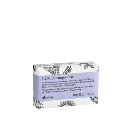 Davines Essential Haircare Love Shampoo Bar - Твердый шампунь для разглаживания завитка 100 г