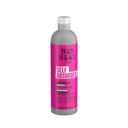 TIGI Bed Head Self Absorbed Shampoo - Питательный шампунь для сухих и поврежденных волос 750 мл