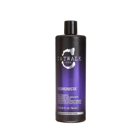TIGI Catwalk Fashionista Violet Shampoo - Шампунь для коррекции цвета осветленных волос 750 мл