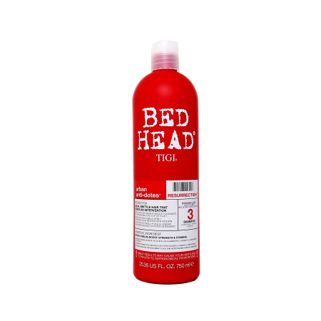 TIGI Bed Head Resurrection Shampoo - Шампунь для сильно поврежденных волос 750 мл