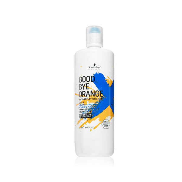 Schwarzkopf Goodbye Orange Shampoo - Бессульфатный шампунь с антиоранжевым эффектом