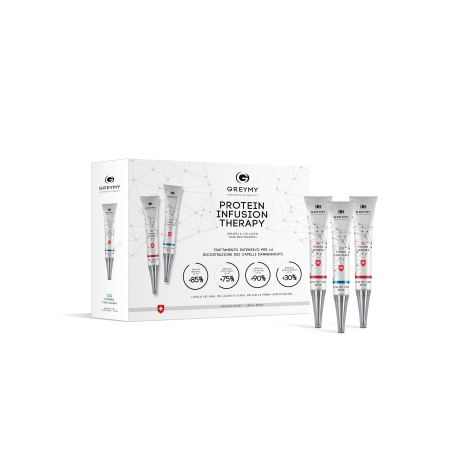 Greymy Protein Infusion Therapy - Ампулы Rx100 концентрат кератина + гидроколлагена 6*20 мл