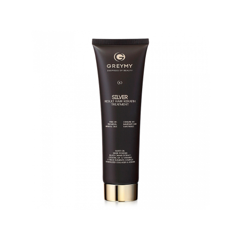 Greymy Silver Result Hair Keratin Treatment - Кератиновый крем для восстановления и выпрямления 100 мл