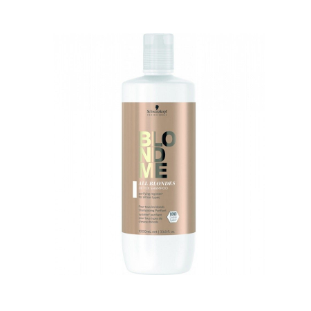 Schwarzkopf BlondMe All Blondes Detox Shampoo - Детокс-шампунь для всех типов блонд 1000 мл