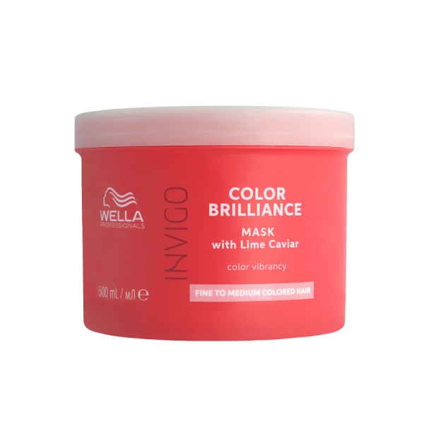 Wella Invigo Color Brilliance Mask - Маска для защиты цвета окрашенных нормальных и тонких волос